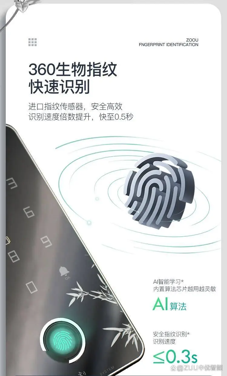 2025新款智能指紋刷卡門禁機(jī)